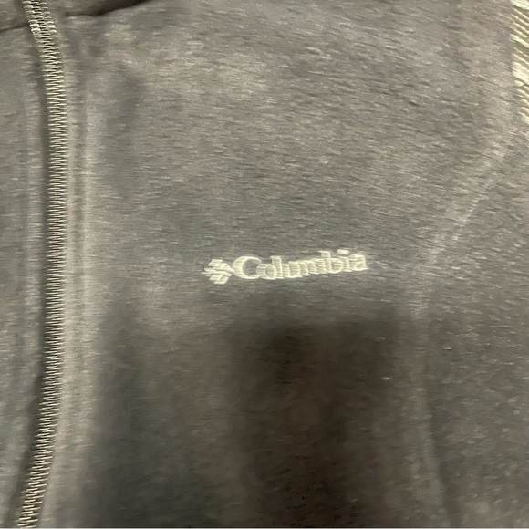 Columbia Benton Spring Fleece Vest Zip Up Black Size Small - Picture 2 of 8